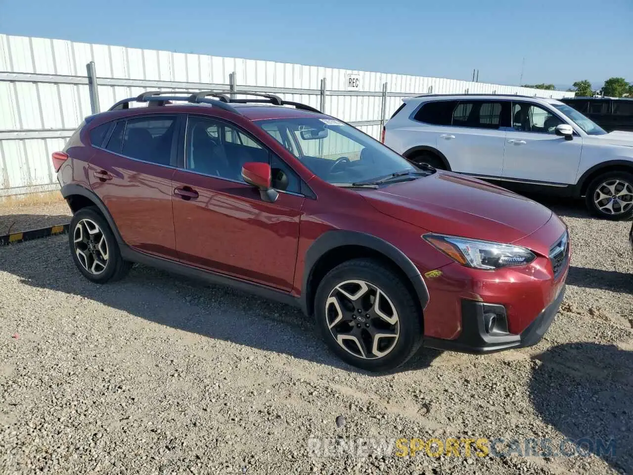 4 Photograph of a damaged car JF2GTAMC9K8237379 SUBARU CROSSTREK 2019
