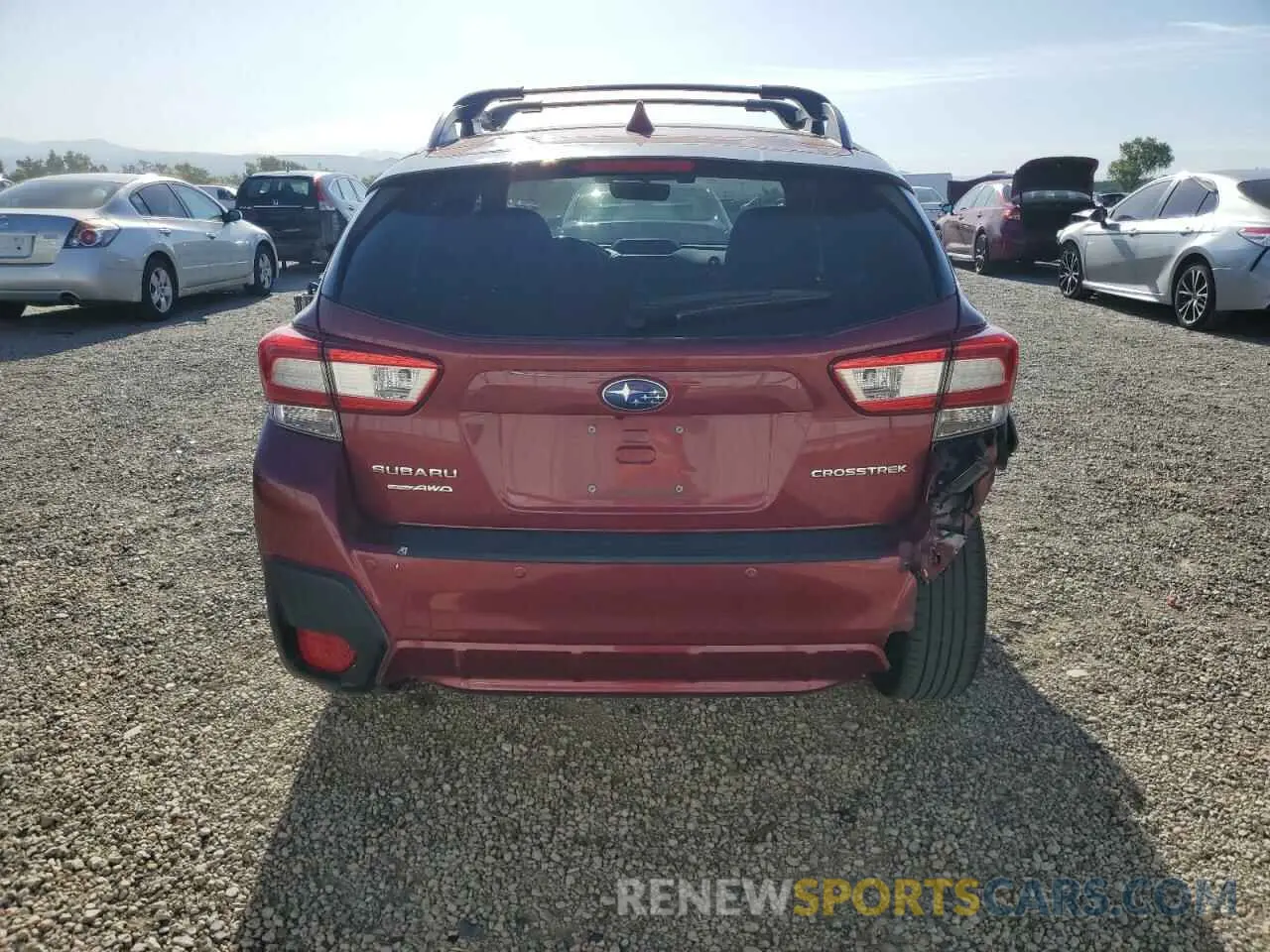 6 Photograph of a damaged car JF2GTAMC9K8237379 SUBARU CROSSTREK 2019