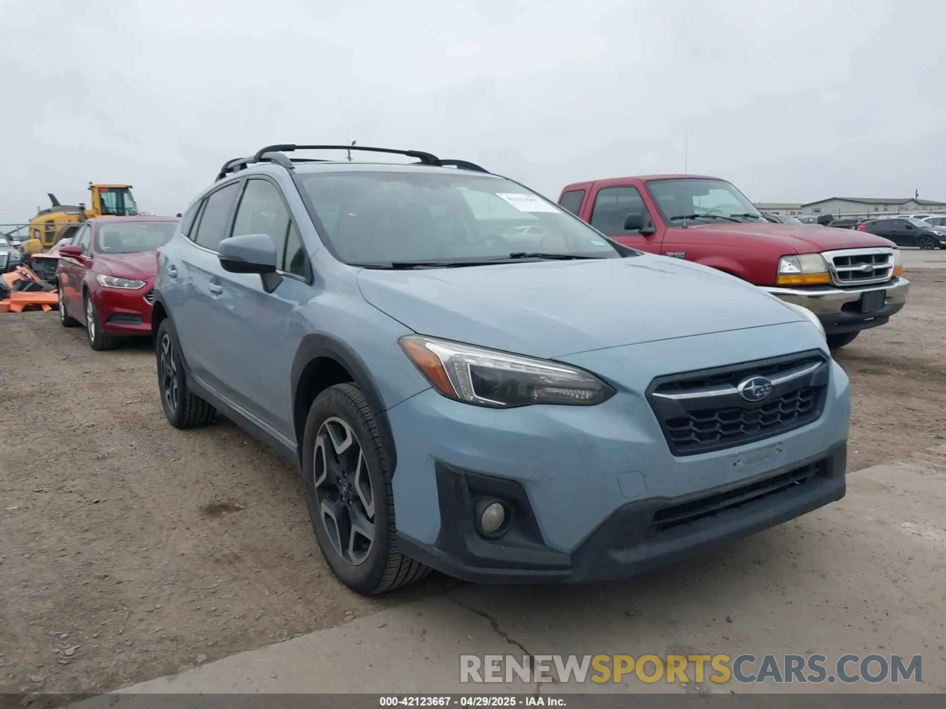 1 Photograph of a damaged car JF2GTAMC9K8257860 SUBARU CROSSTREK 2019