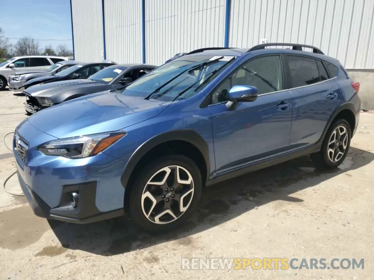 1 Photograph of a damaged car JF2GTAMC9K8347445 SUBARU CROSSTREK 2019