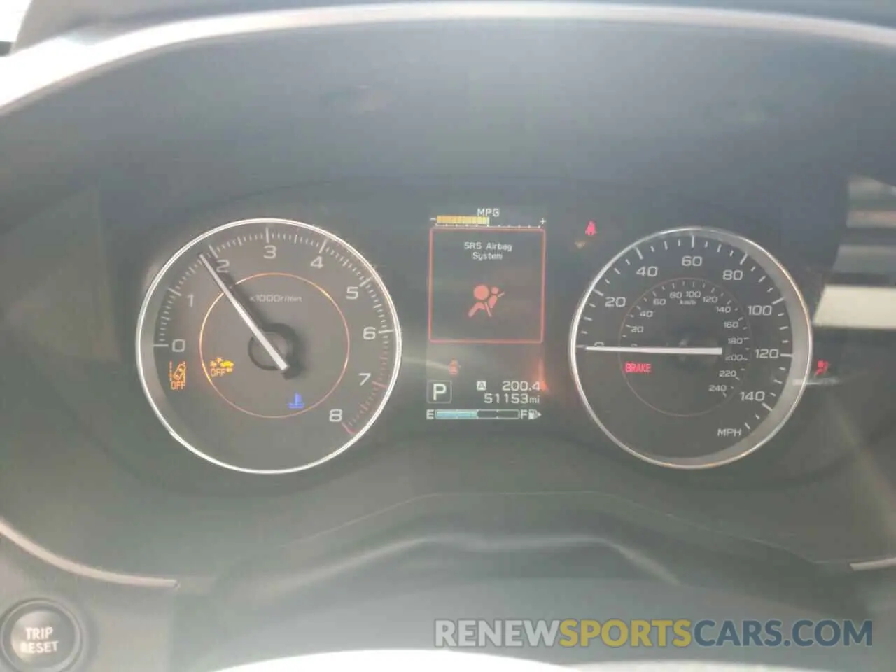 9 Photograph of a damaged car JF2GTAMC9K8347445 SUBARU CROSSTREK 2019