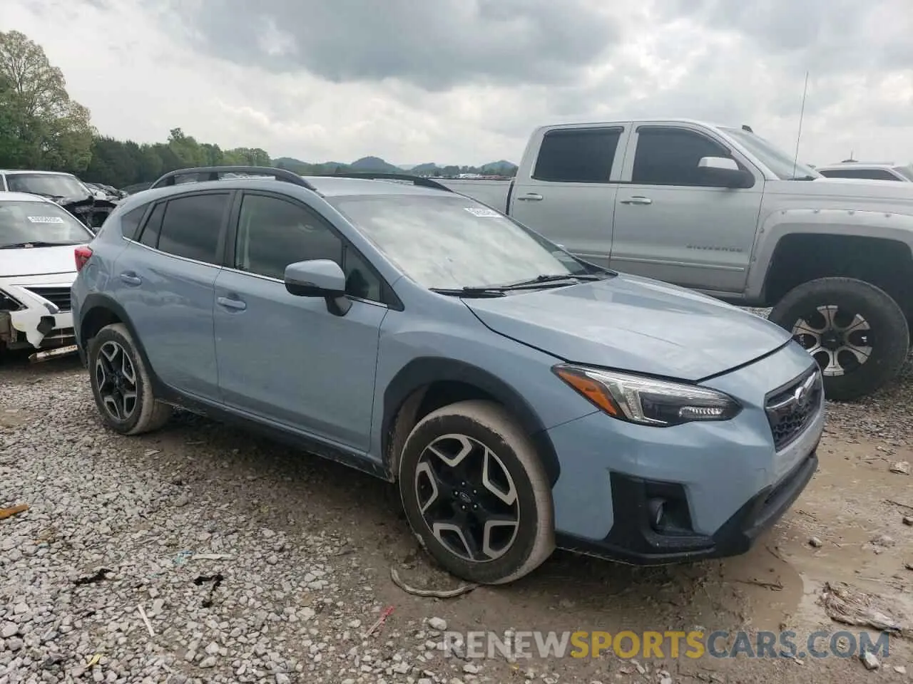 4 Photograph of a damaged car JF2GTAMC9KH229783 SUBARU CROSSTREK 2019