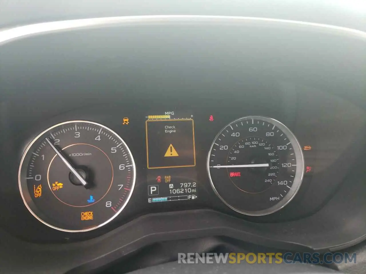 9 Photograph of a damaged car JF2GTAMC9KH229783 SUBARU CROSSTREK 2019