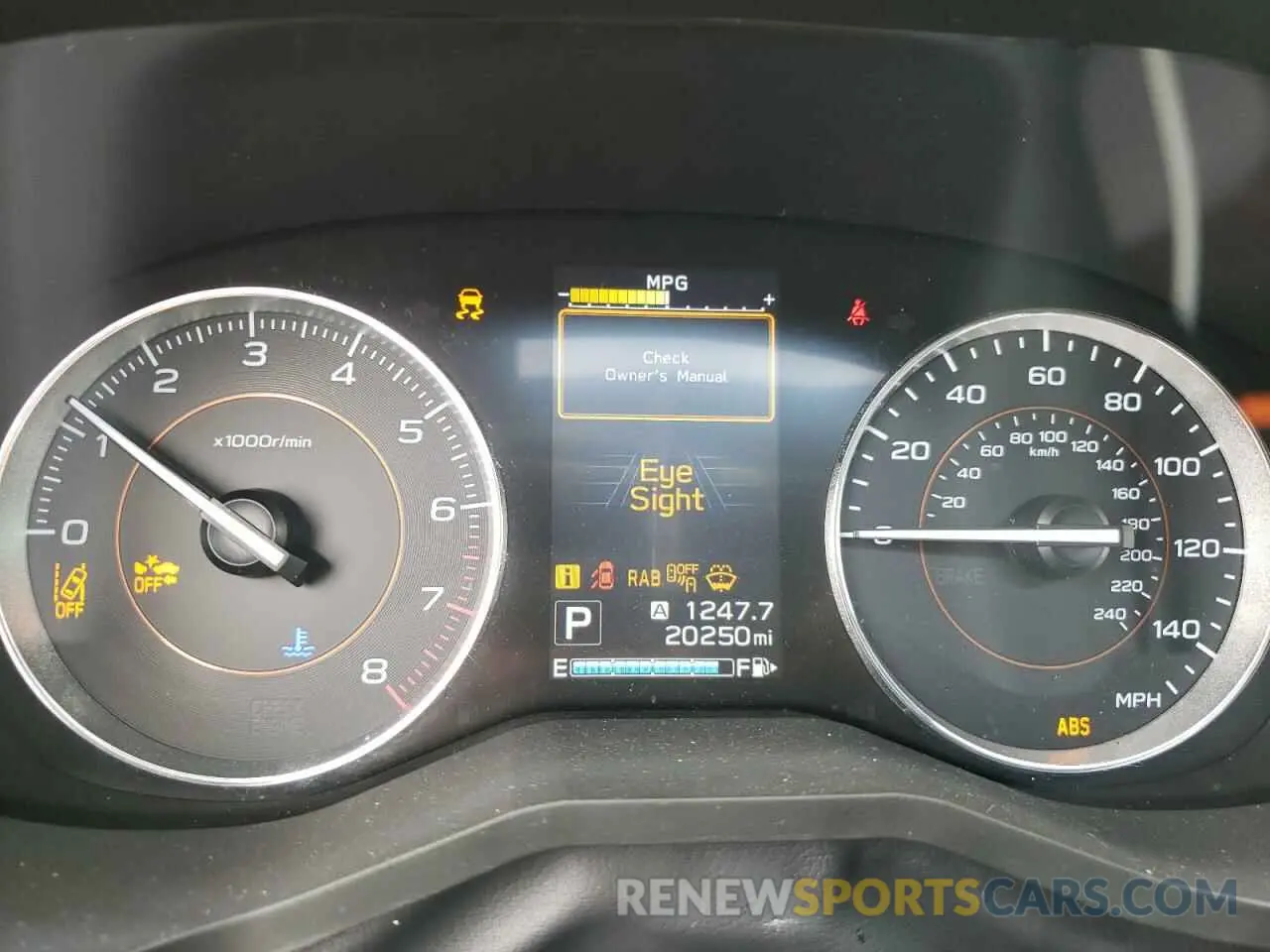 9 Photograph of a damaged car JF2GTANC0K8383166 SUBARU CROSSTREK 2019
