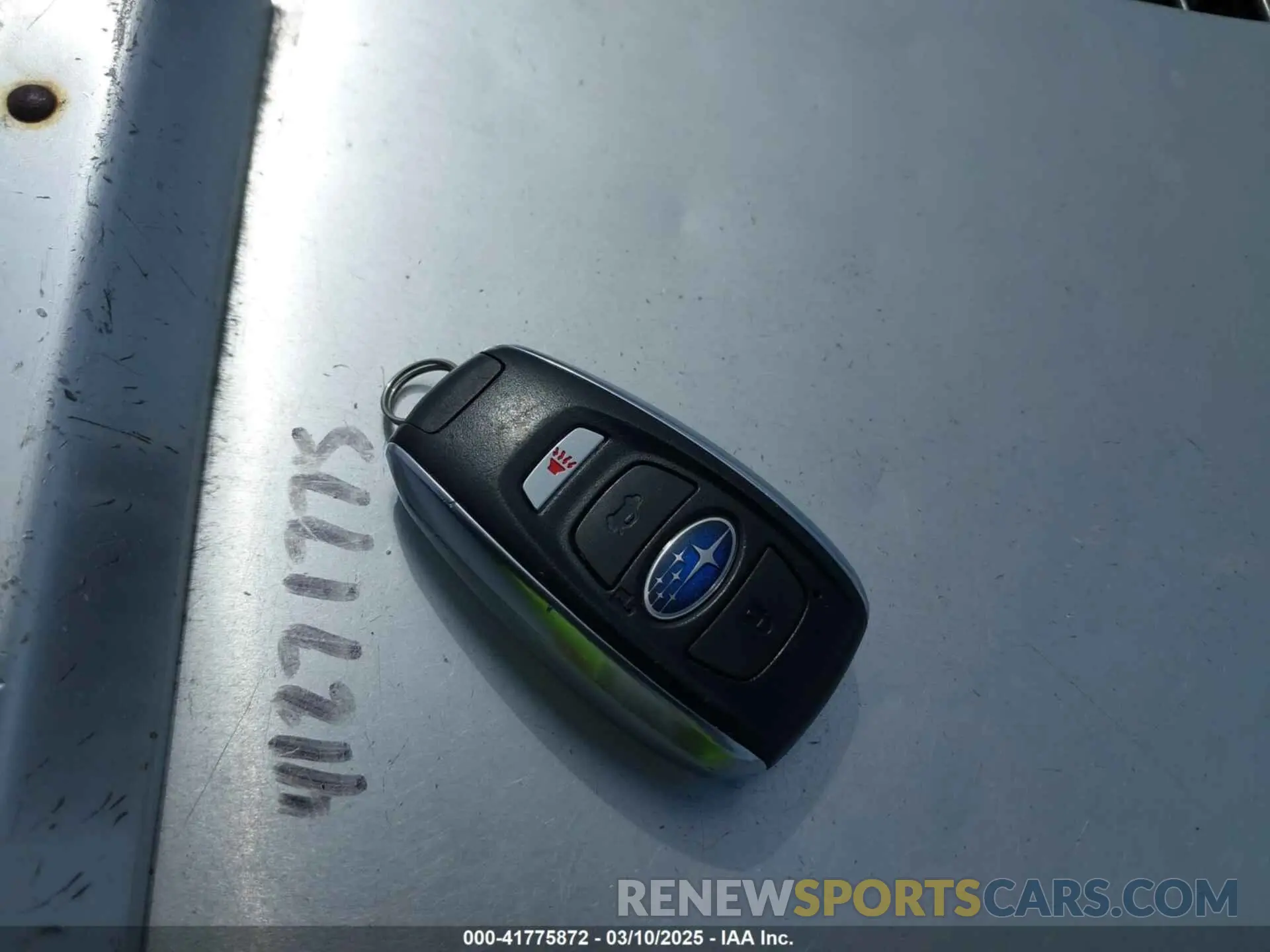 11 Photograph of a damaged car JF2GTANC1K8390708 SUBARU CROSSTREK 2019