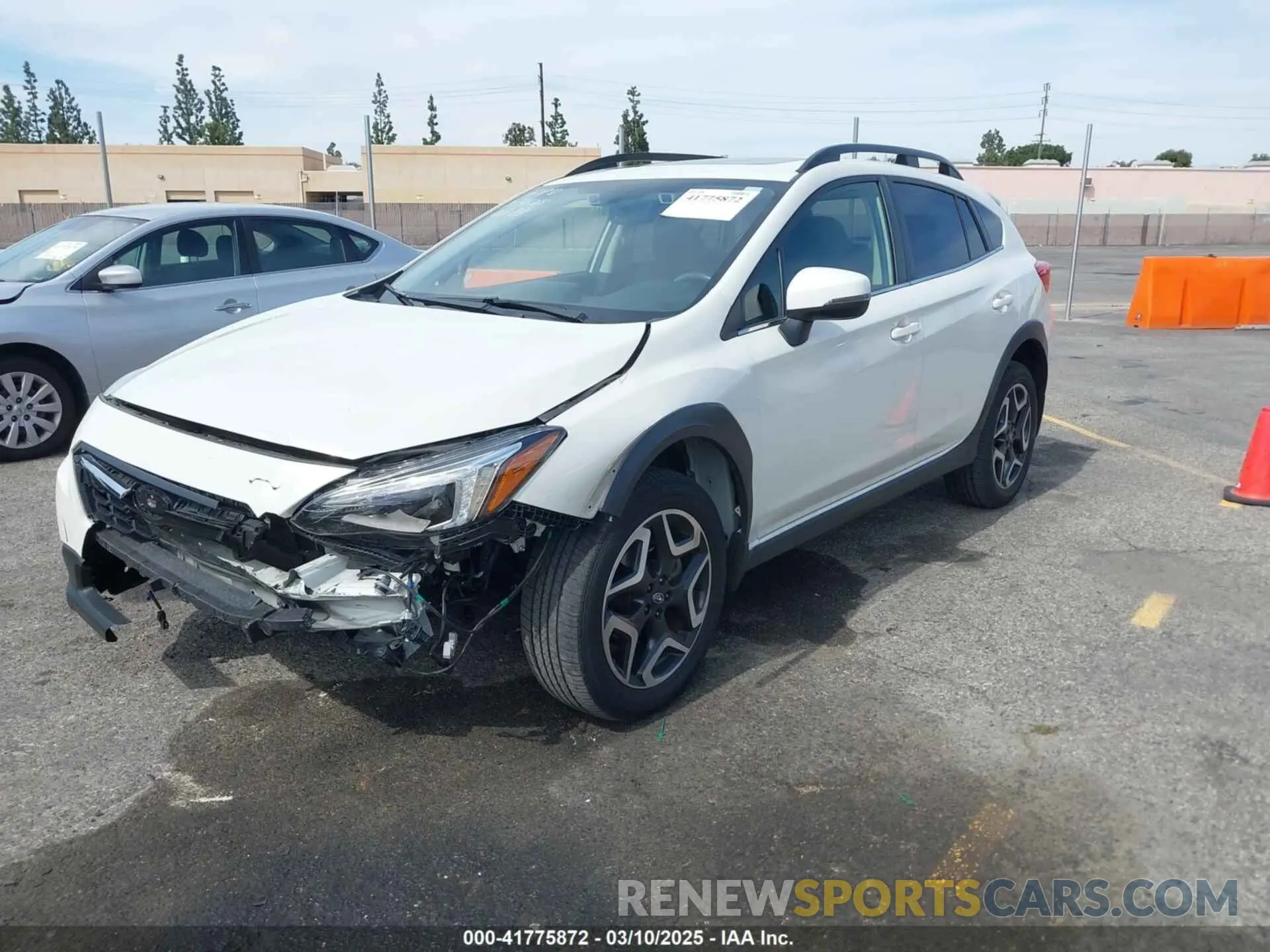 2 Photograph of a damaged car JF2GTANC1K8390708 SUBARU CROSSTREK 2019