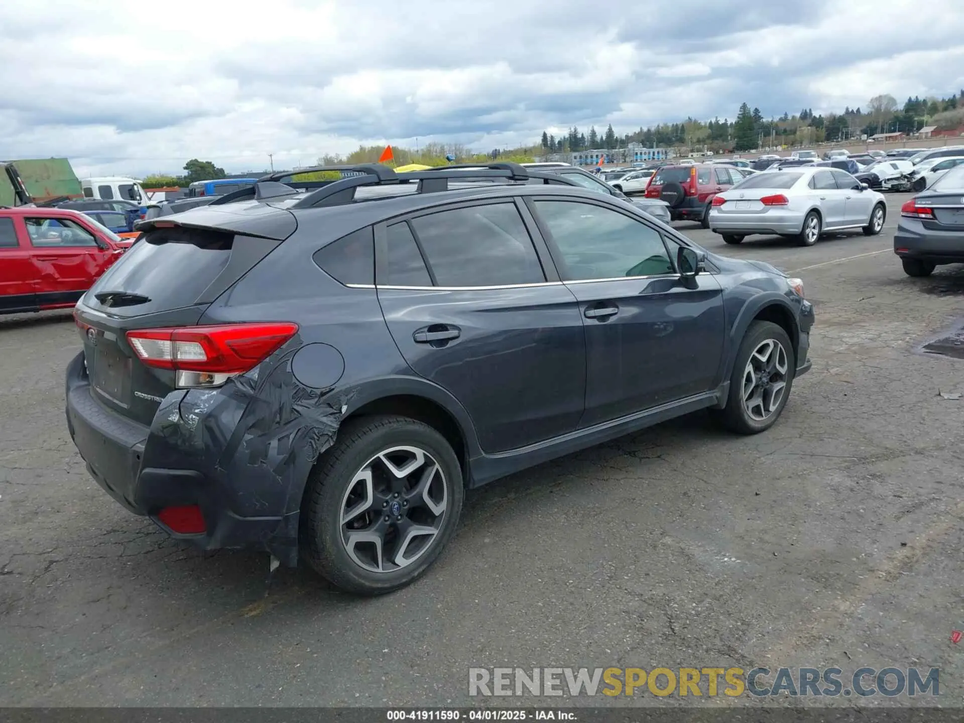 4 Photograph of a damaged car JF2GTANC2KH254703 SUBARU CROSSTREK 2019