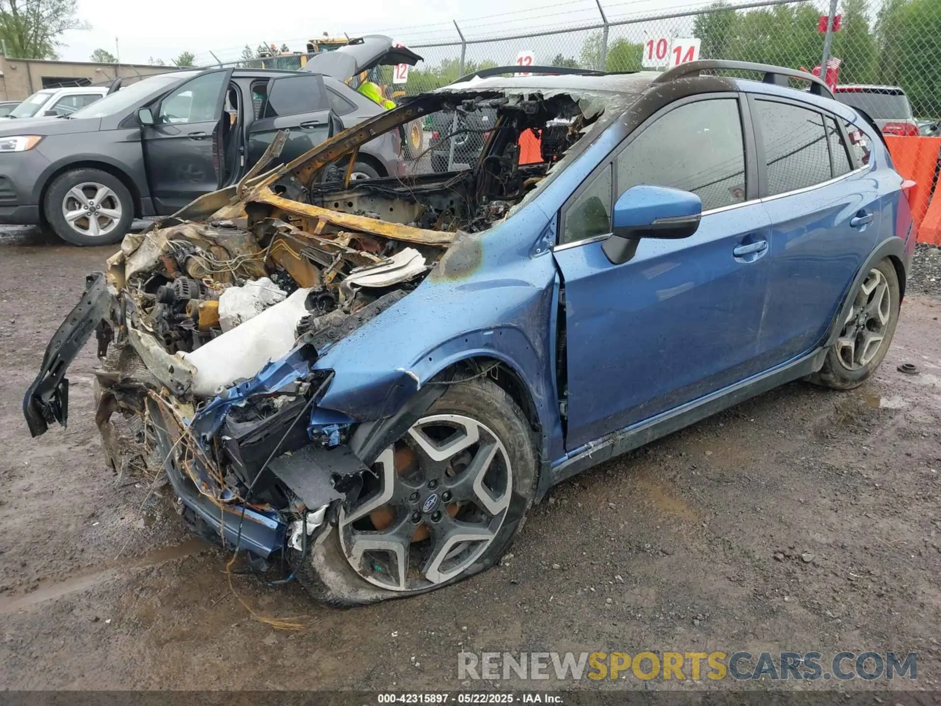 2 Photograph of a damaged car JF2GTANC2KH288494 SUBARU CROSSTREK 2019