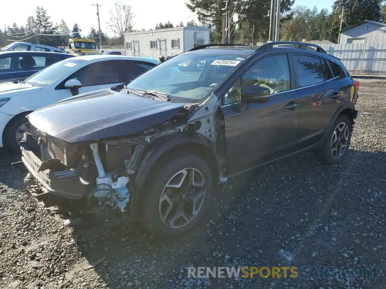 1 Photograph of a damaged car JF2GTANC4K8232136 SUBARU CROSSTREK 2019