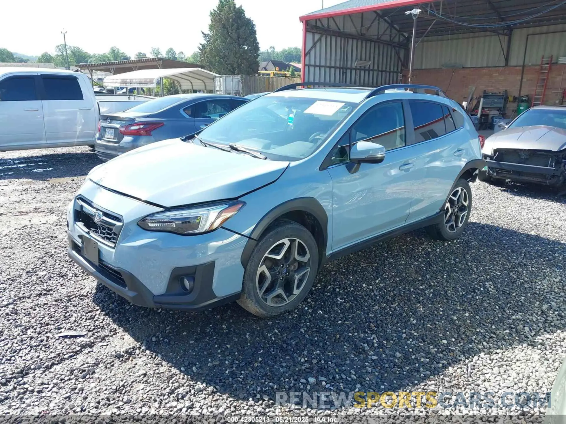 2 Photograph of a damaged car JF2GTANC4K8290702 SUBARU CROSSTREK 2019