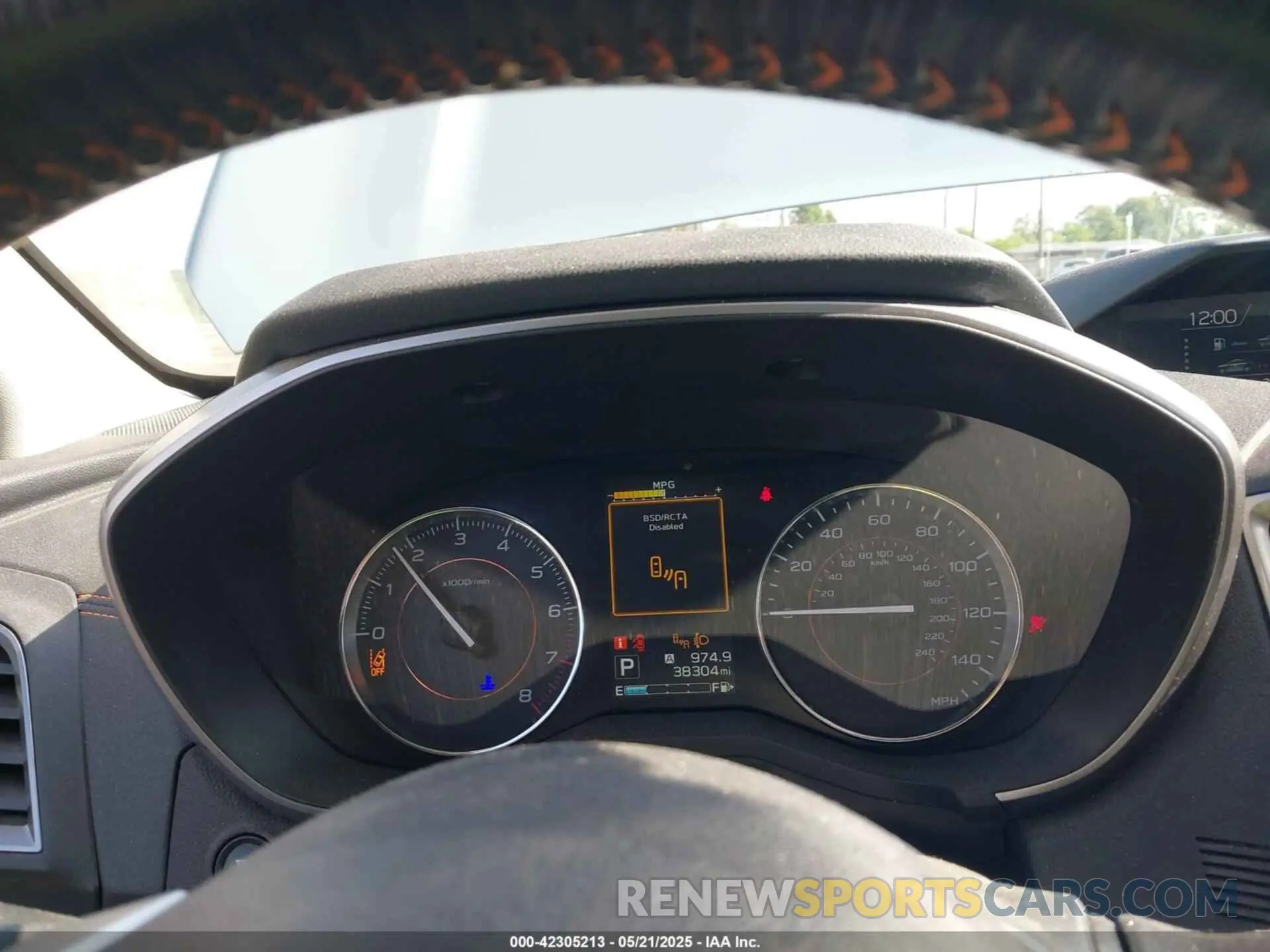 7 Photograph of a damaged car JF2GTANC4K8290702 SUBARU CROSSTREK 2019