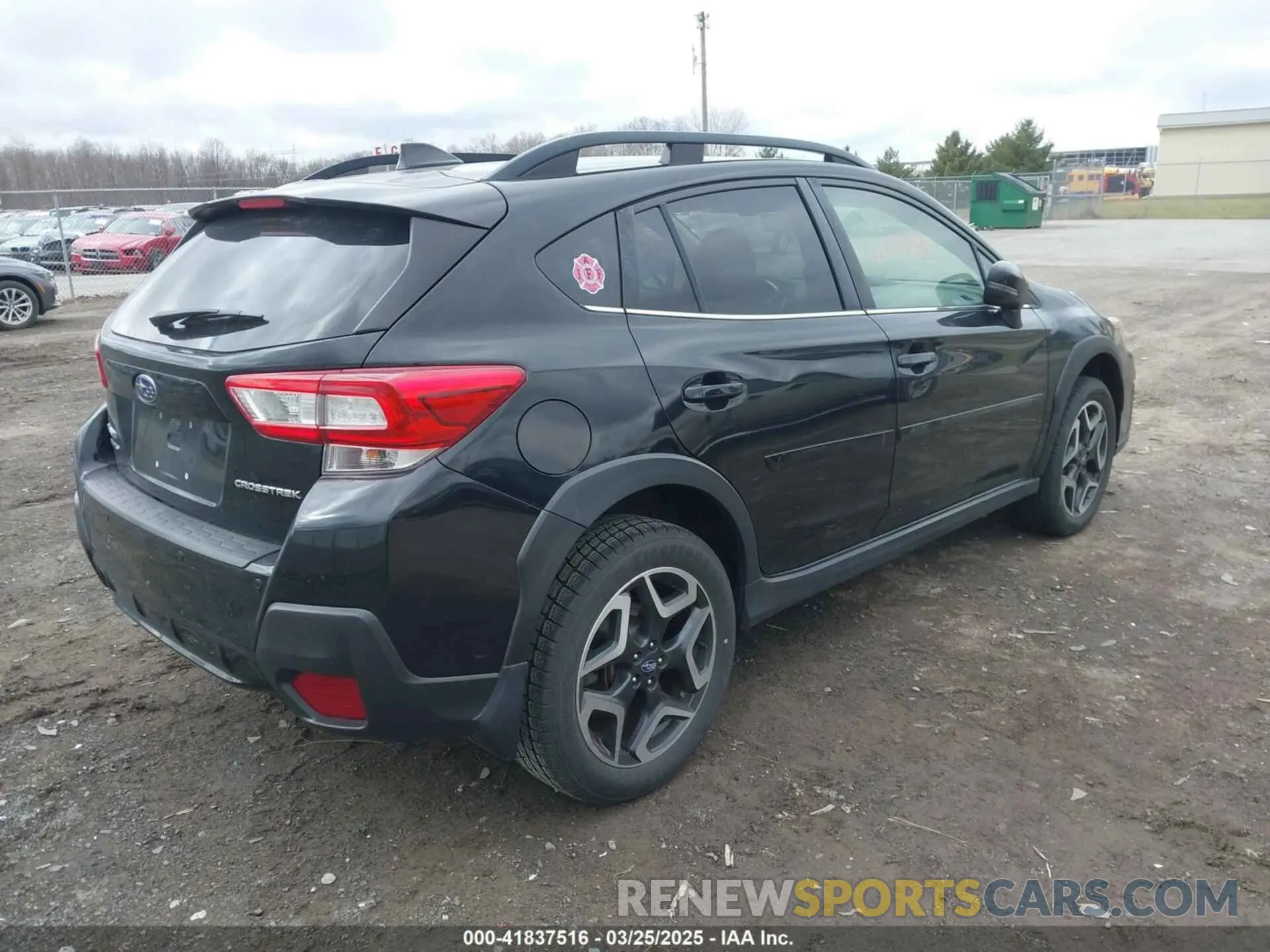 4 Photograph of a damaged car JF2GTANC4K8311208 SUBARU CROSSTREK 2019