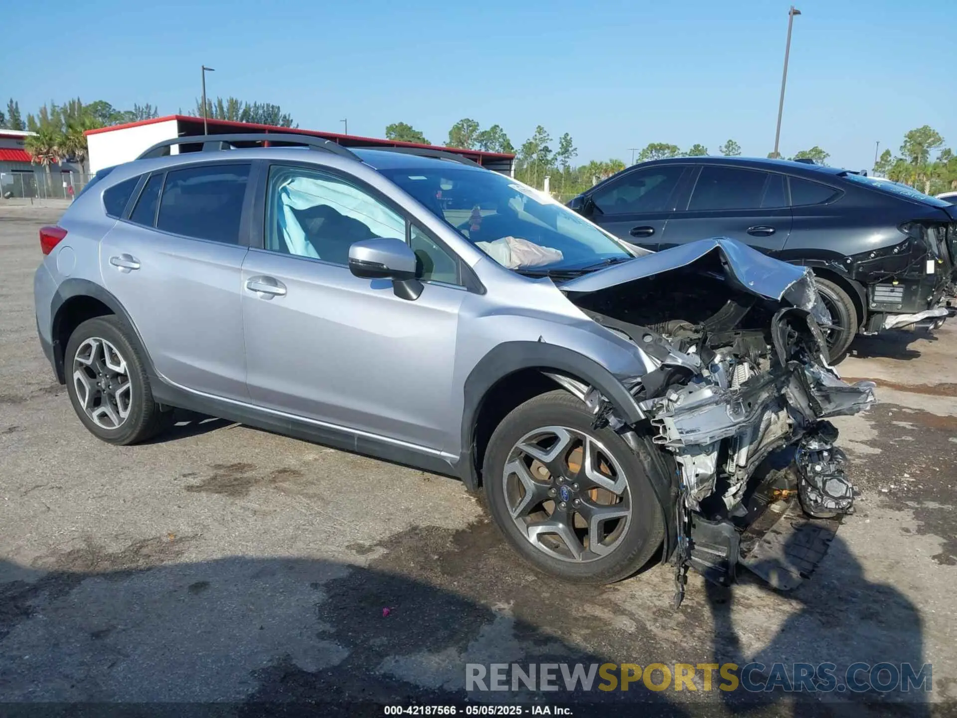 1 Photograph of a damaged car JF2GTANC4K8315498 SUBARU CROSSTREK 2019