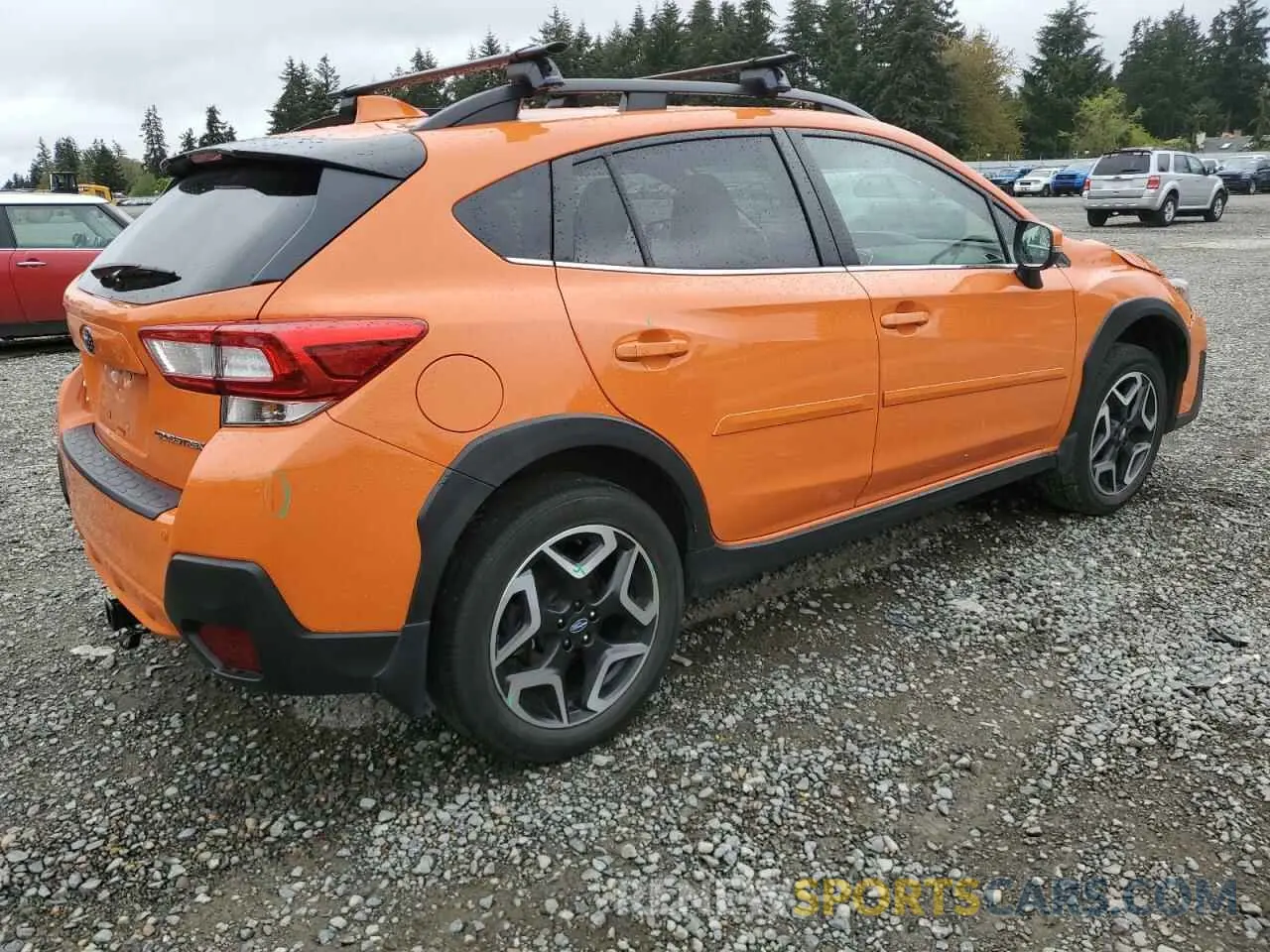 3 Photograph of a damaged car JF2GTANC4KH263192 SUBARU CROSSTREK 2019