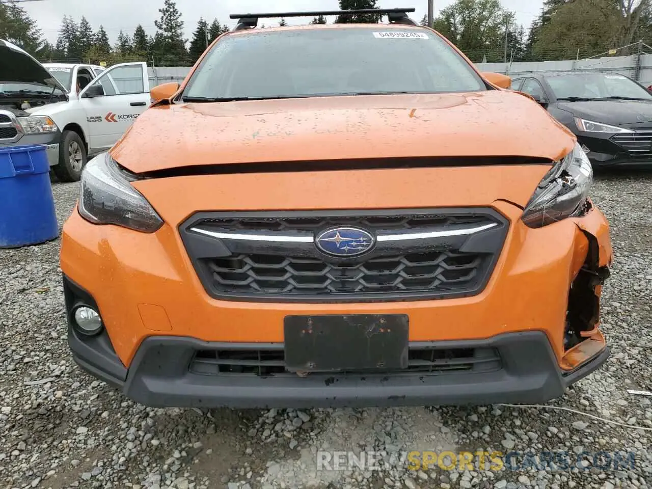 5 Photograph of a damaged car JF2GTANC4KH263192 SUBARU CROSSTREK 2019