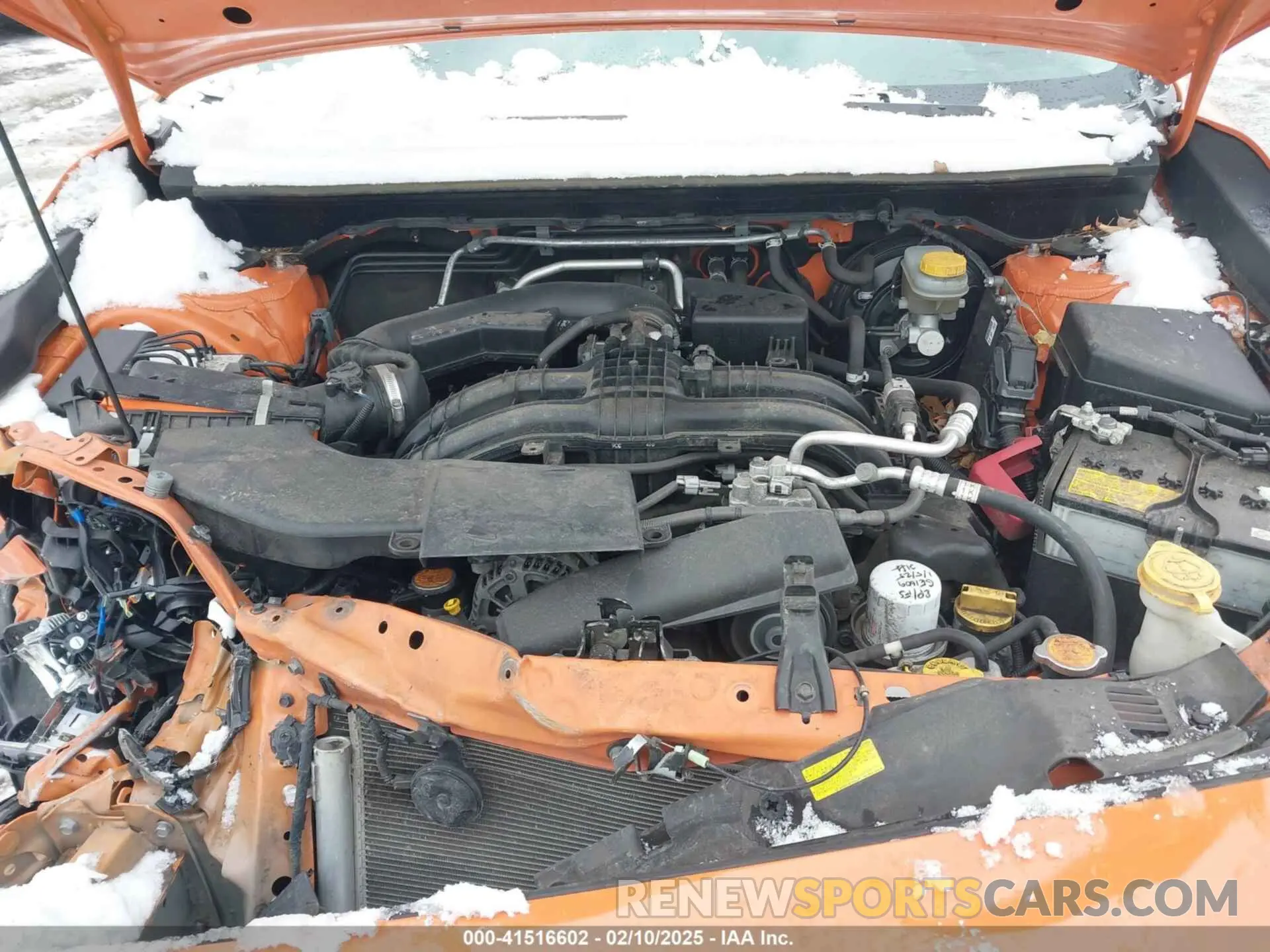 10 Photograph of a damaged car JF2GTANC4KH315839 SUBARU CROSSTREK 2019