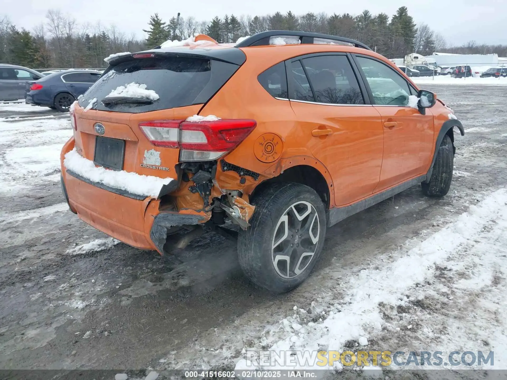 4 Photograph of a damaged car JF2GTANC4KH315839 SUBARU CROSSTREK 2019