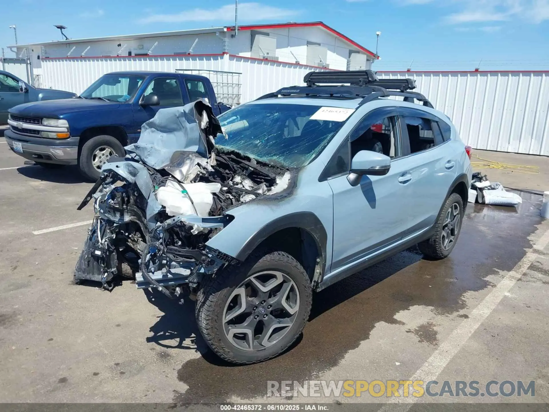 2 Photograph of a damaged car JF2GTANC5K8271639 SUBARU CROSSTREK 2019