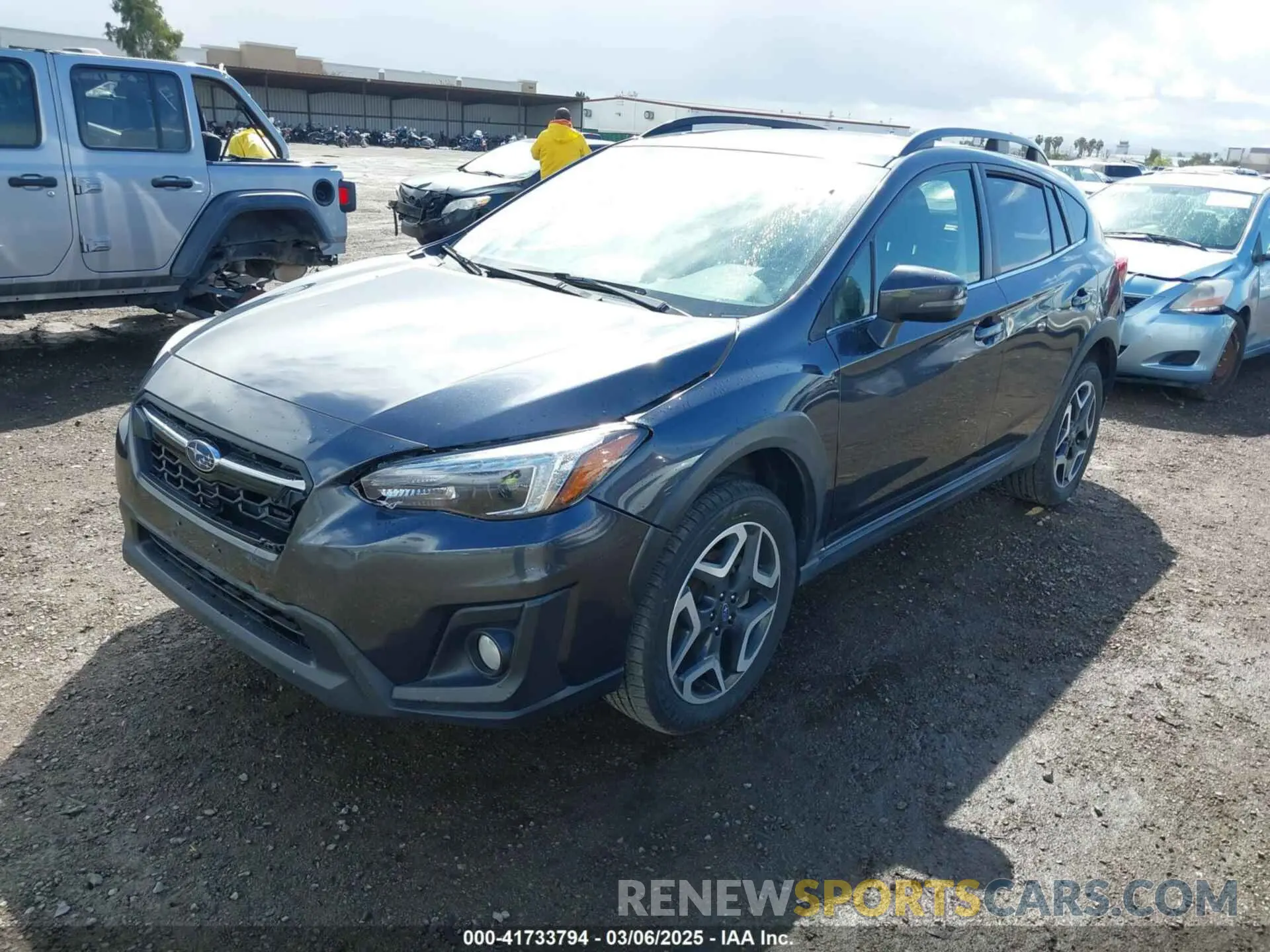 2 Photograph of a damaged car JF2GTANC5K8394129 SUBARU CROSSTREK 2019