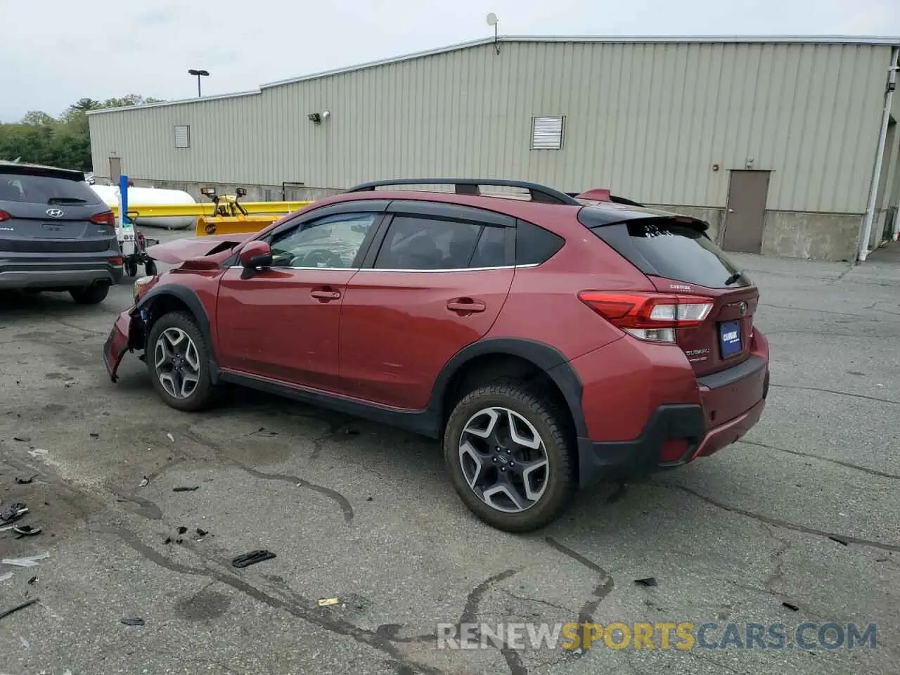2 Photograph of a damaged car JF2GTANC5KH363737 SUBARU CROSSTREK 2019