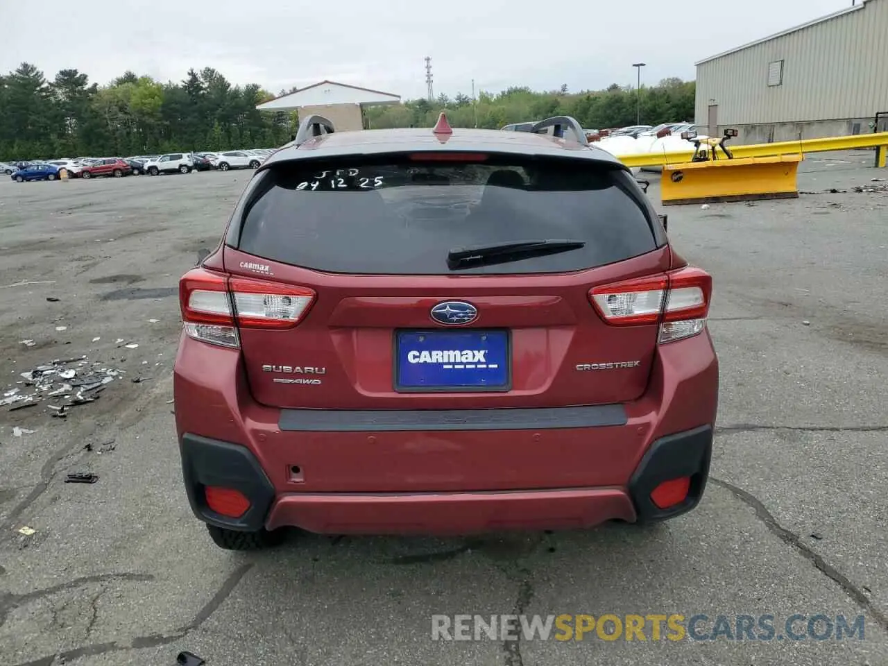 6 Photograph of a damaged car JF2GTANC5KH363737 SUBARU CROSSTREK 2019