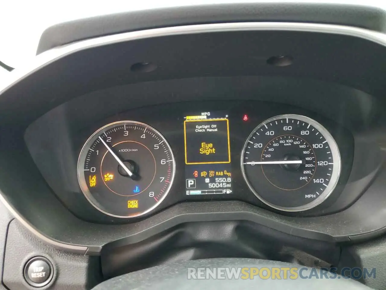 9 Photograph of a damaged car JF2GTANC5KH365049 SUBARU CROSSTREK 2019