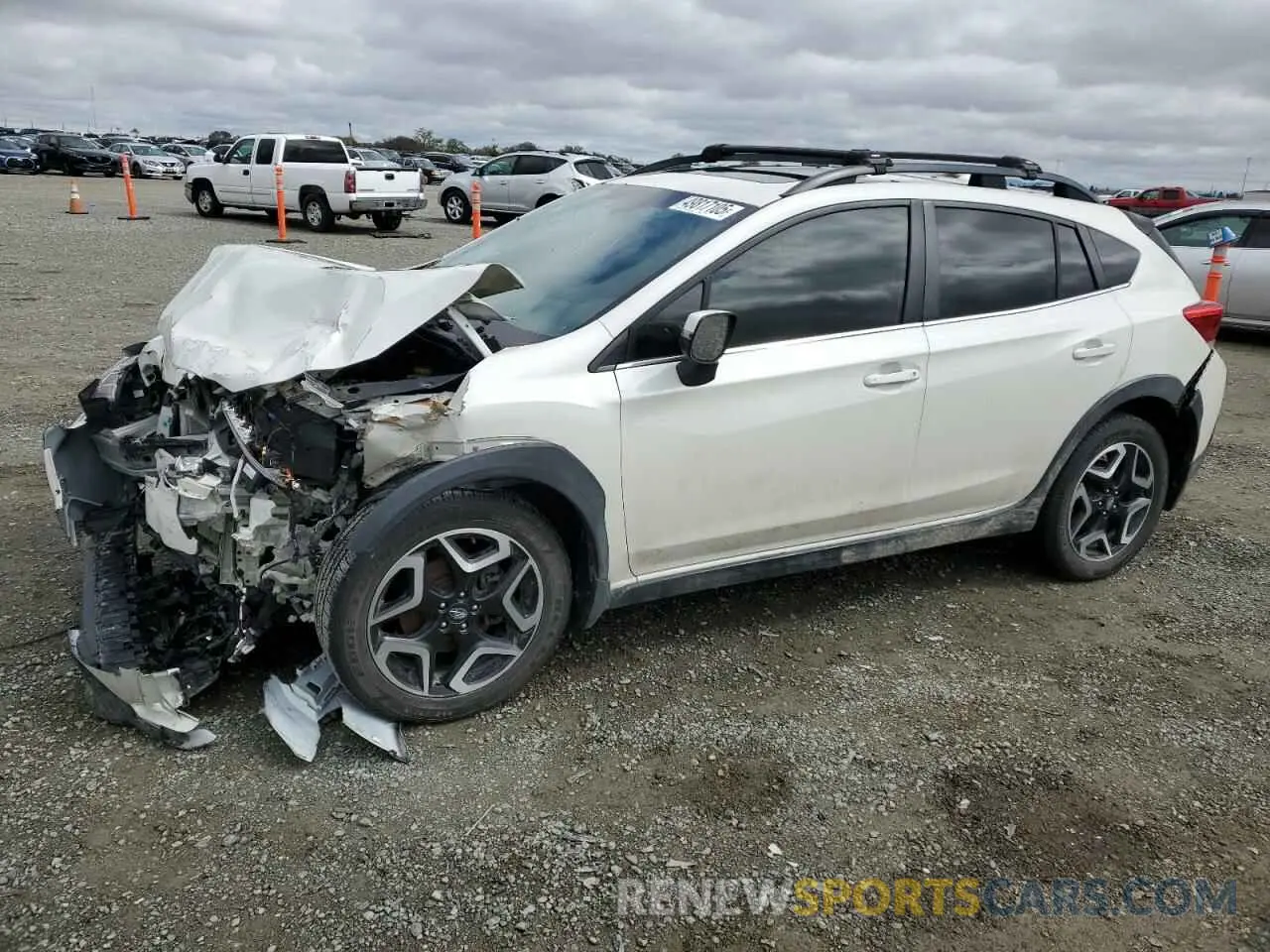 1 Photograph of a damaged car JF2GTANC6K8220070 SUBARU CROSSTREK 2019