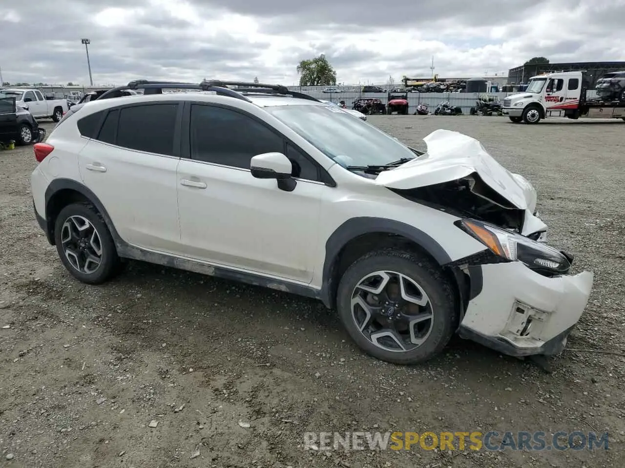 4 Photograph of a damaged car JF2GTANC6K8220070 SUBARU CROSSTREK 2019