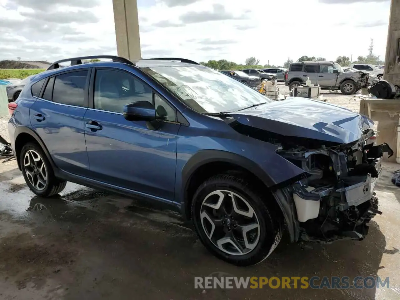4 Photograph of a damaged car JF2GTANC6K8271634 SUBARU CROSSTREK 2019