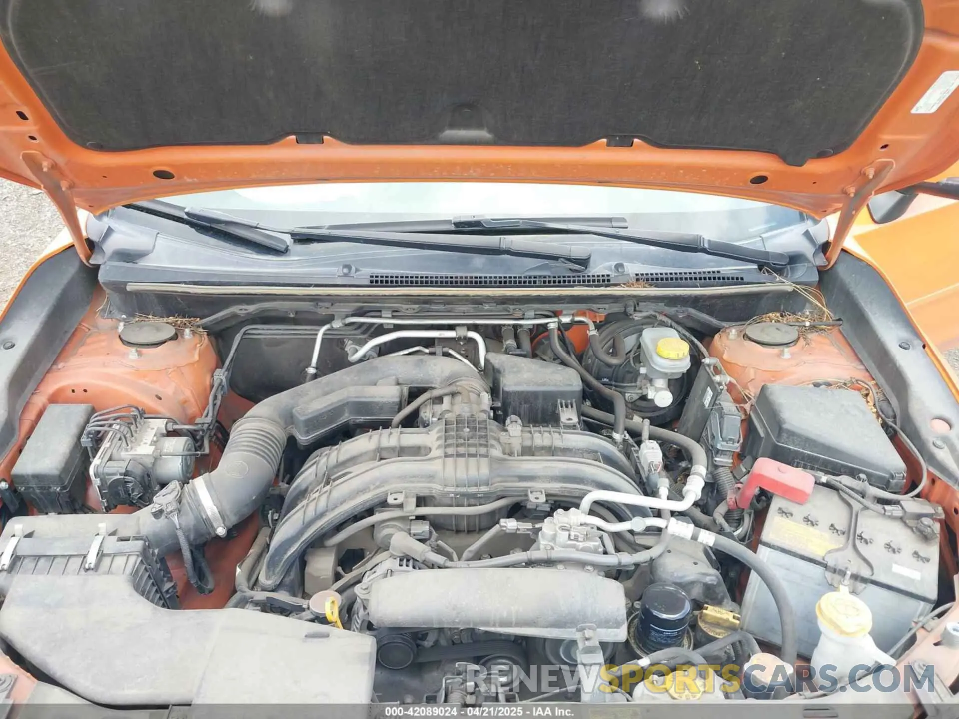 10 Photograph of a damaged car JF2GTANC6K8275554 SUBARU CROSSTREK 2019