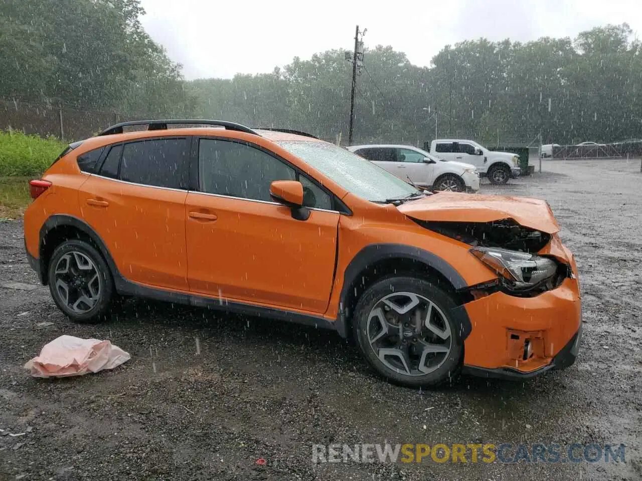4 Photograph of a damaged car JF2GTANC6K8314000 SUBARU CROSSTREK 2019