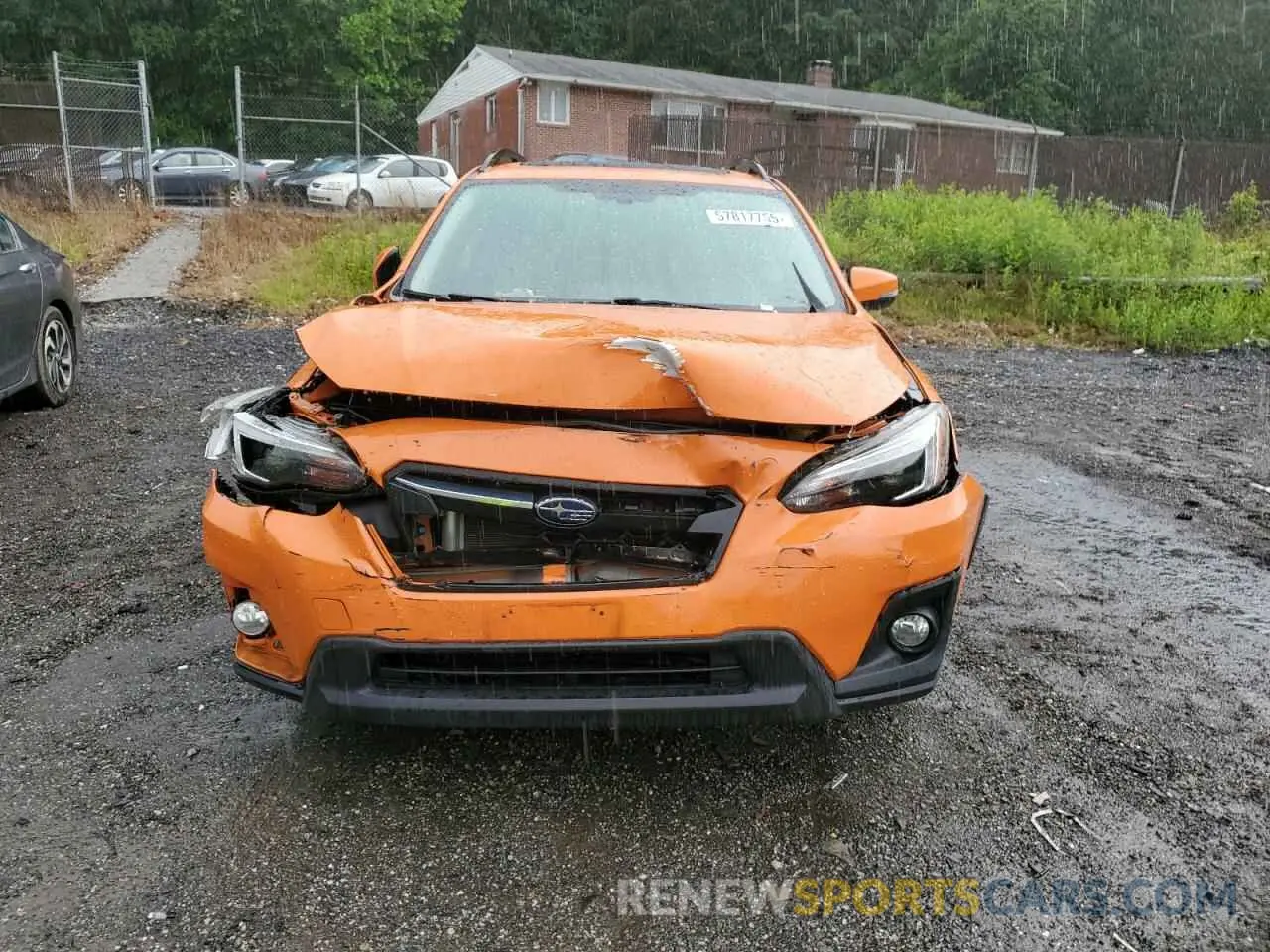 5 Photograph of a damaged car JF2GTANC6K8314000 SUBARU CROSSTREK 2019