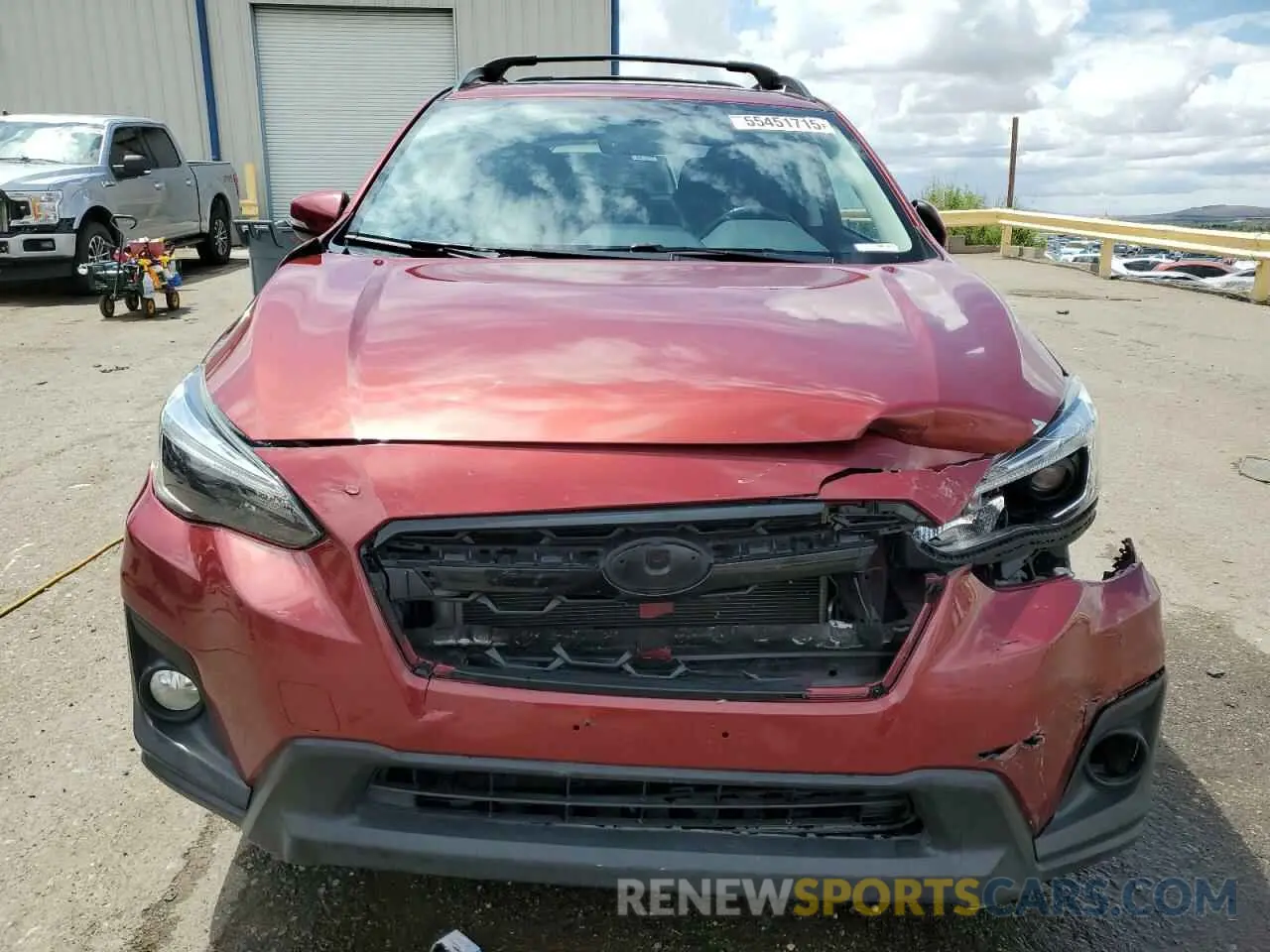 5 Photograph of a damaged car JF2GTANC6KH268412 SUBARU CROSSTREK 2019