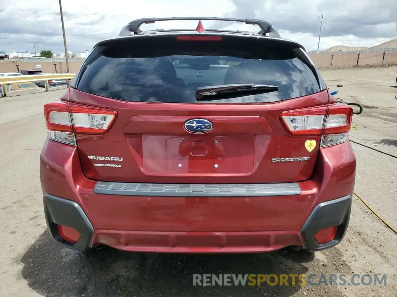 6 Photograph of a damaged car JF2GTANC6KH268412 SUBARU CROSSTREK 2019
