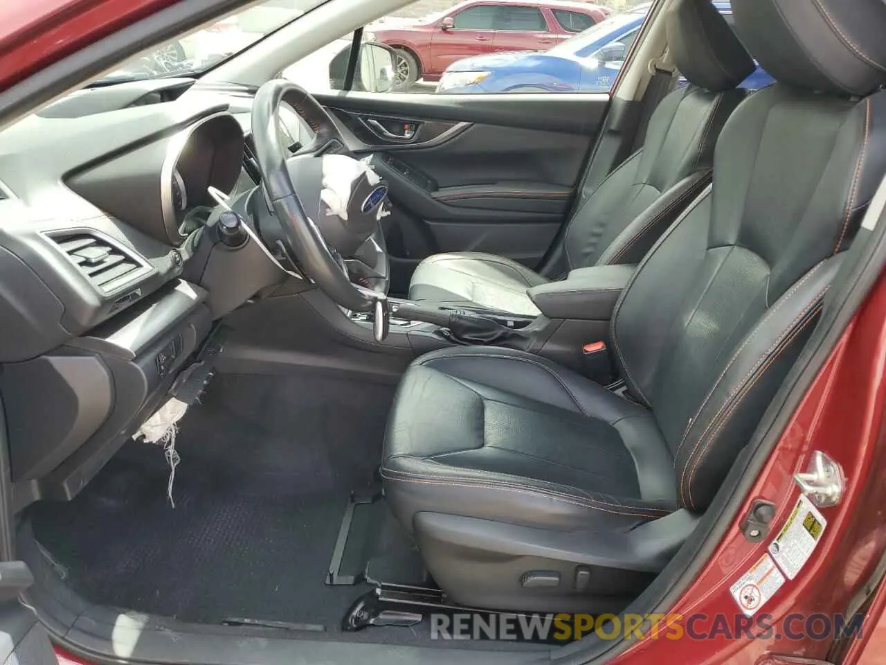 7 Photograph of a damaged car JF2GTANC6KH268412 SUBARU CROSSTREK 2019