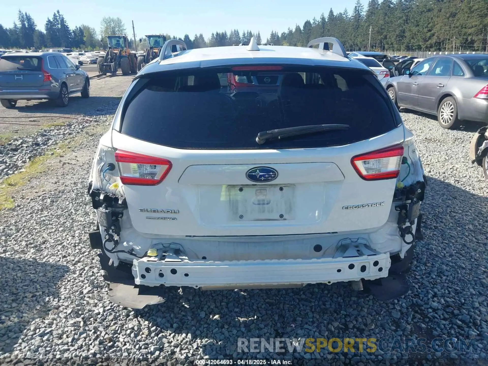 17 Photograph of a damaged car JF2GTANC6KH393894 SUBARU CROSSTREK 2019