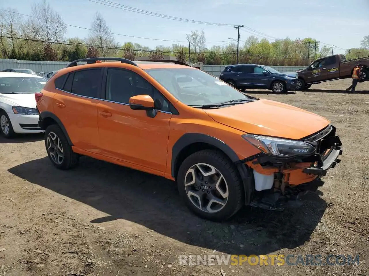 4 Photograph of a damaged car JF2GTANC7K8246838 SUBARU CROSSTREK 2019