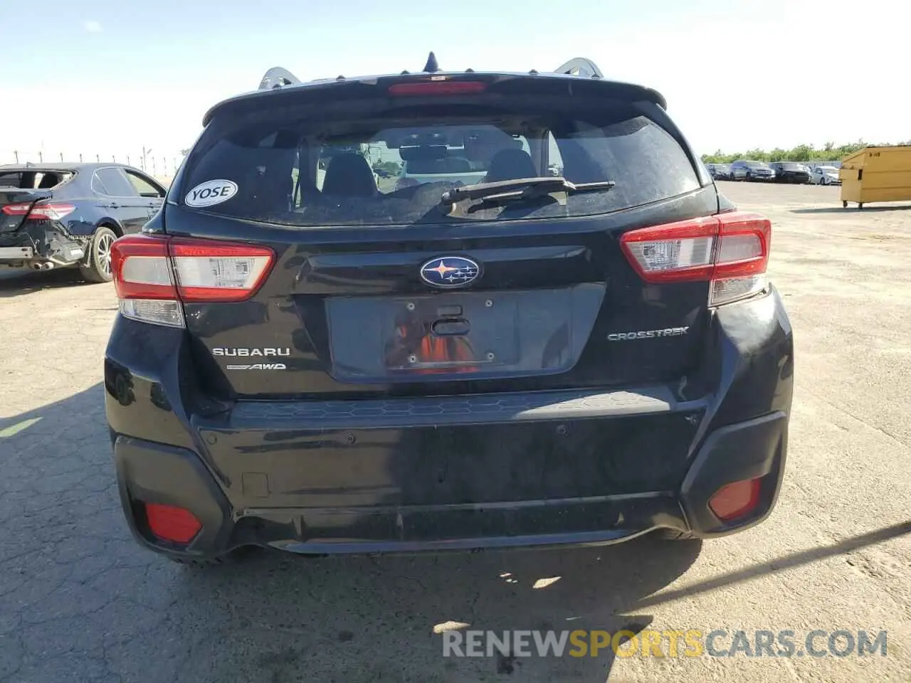 6 Photograph of a damaged car JF2GTANC7KH325782 SUBARU CROSSTREK 2019