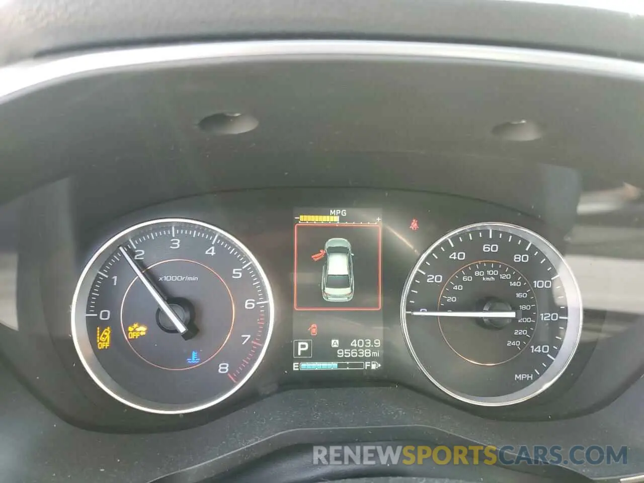 9 Photograph of a damaged car JF2GTANC7KH346955 SUBARU CROSSTREK 2019