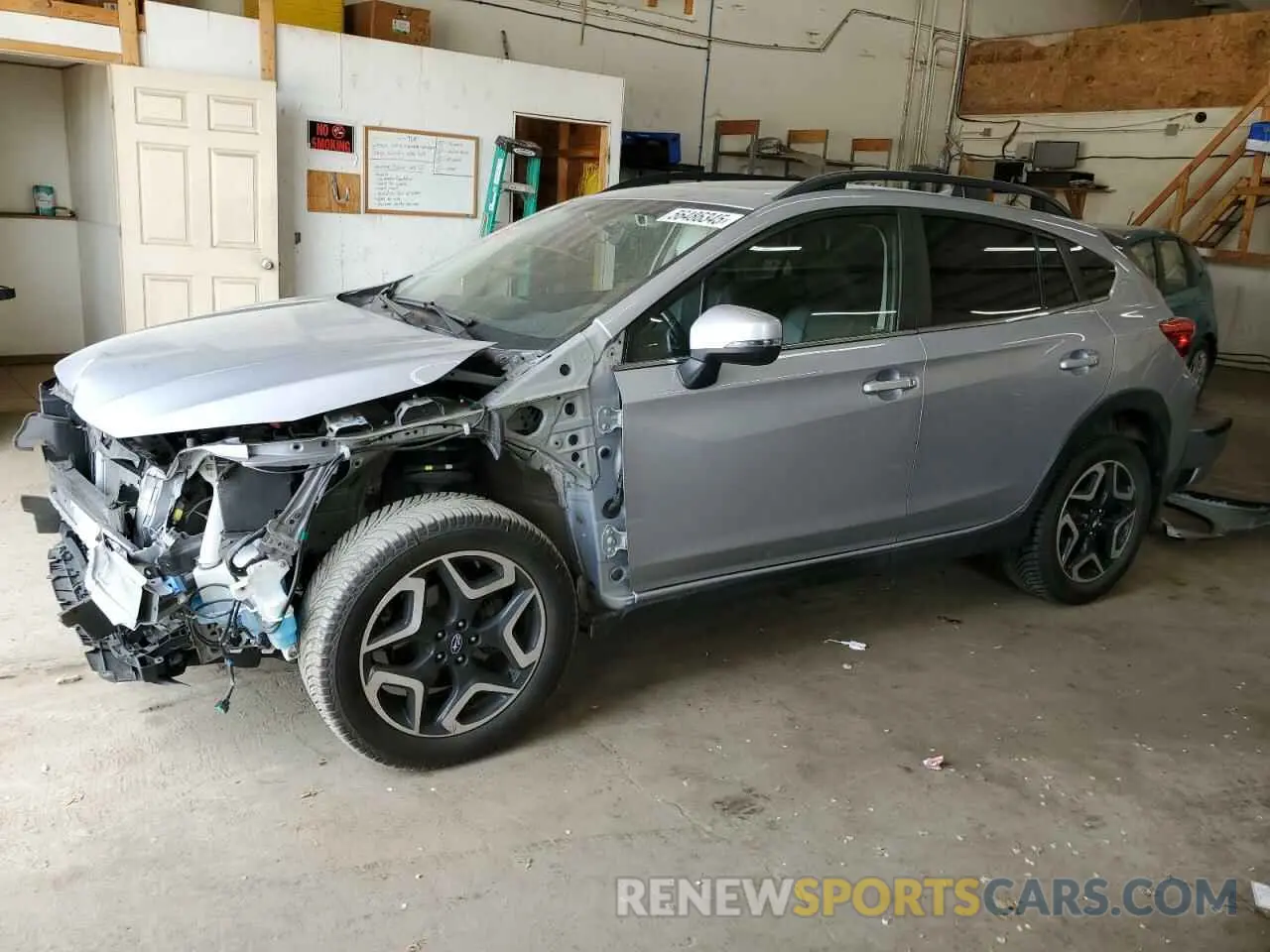 1 Photograph of a damaged car JF2GTANC8K8236822 SUBARU CROSSTREK 2019