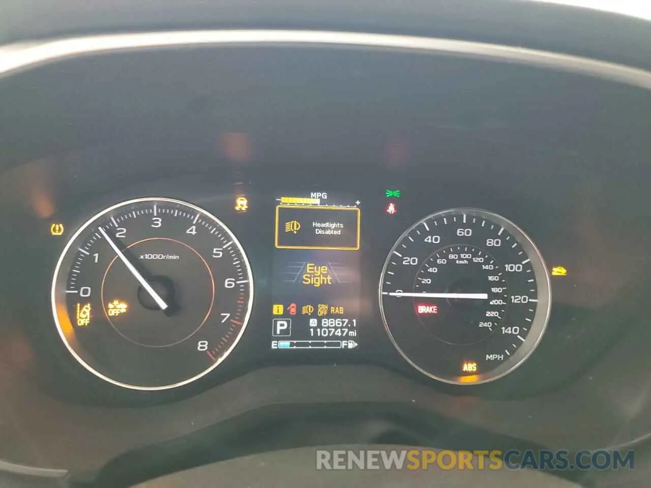 9 Photograph of a damaged car JF2GTANC8K8236822 SUBARU CROSSTREK 2019
