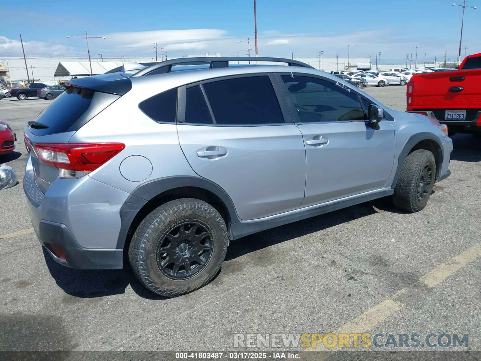 4 Photograph of a damaged car JF2GTANC8KH291853 SUBARU CROSSTREK 2019
