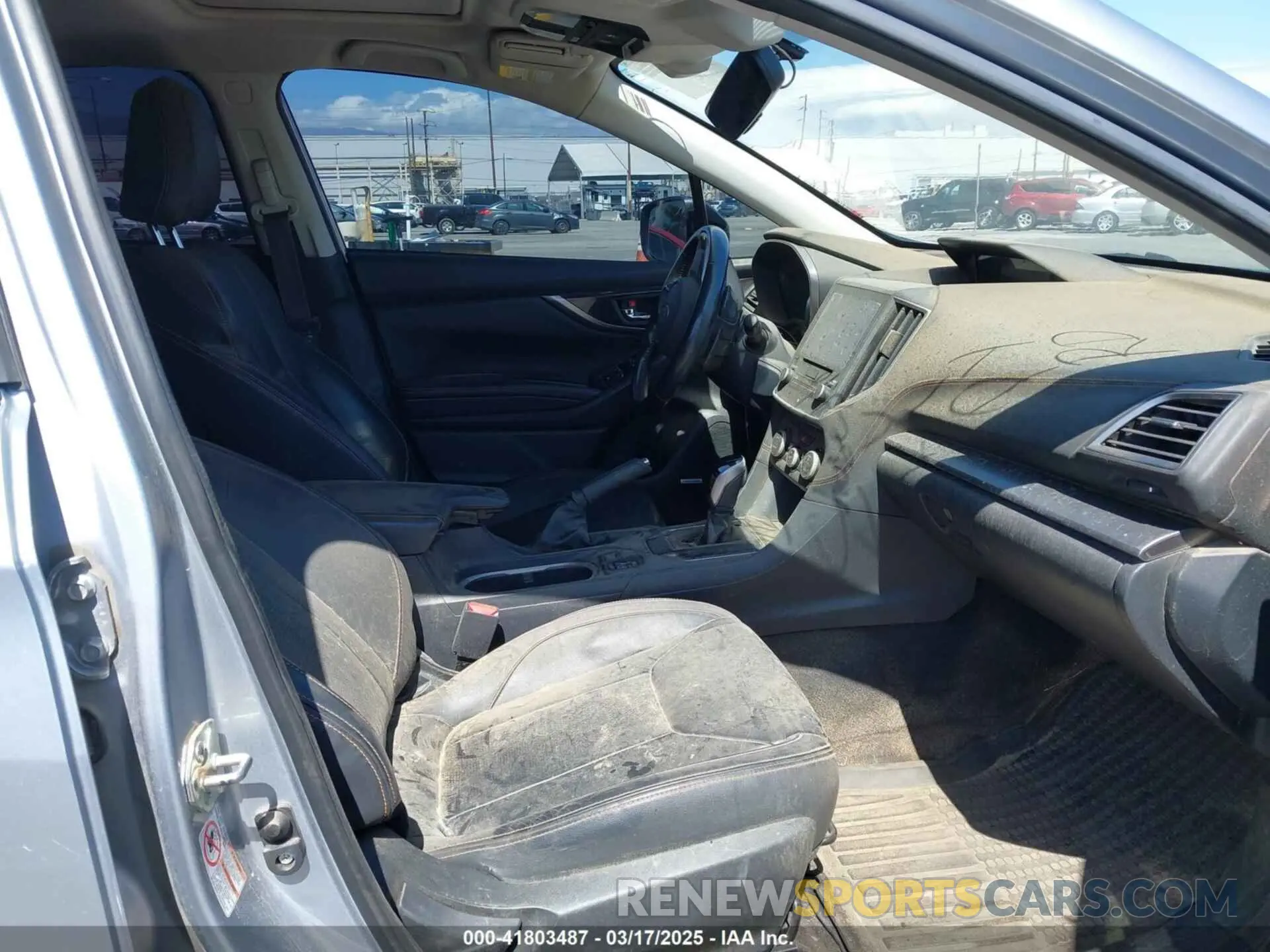 5 Photograph of a damaged car JF2GTANC8KH291853 SUBARU CROSSTREK 2019