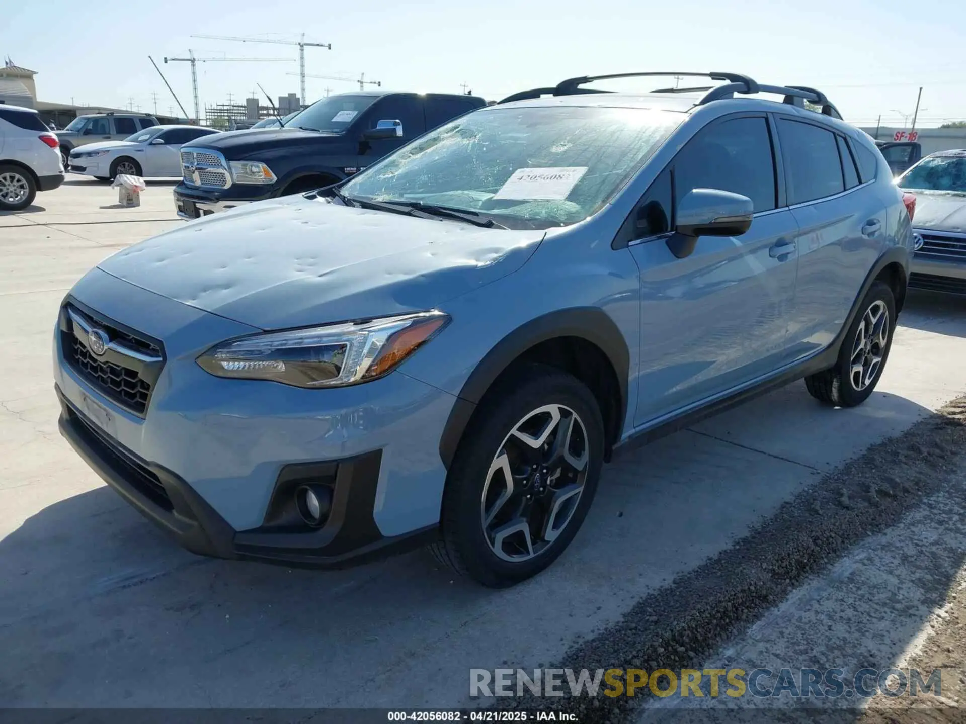 2 Photograph of a damaged car JF2GTANC9K8308255 SUBARU CROSSTREK 2019