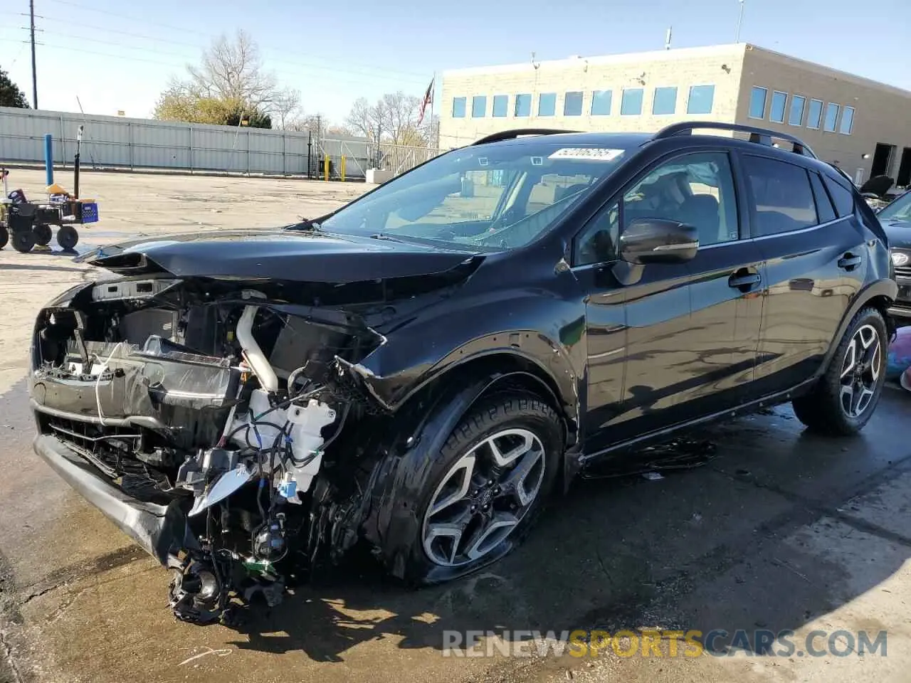 1 Photograph of a damaged car JF2GTANC9K8331230 SUBARU CROSSTREK 2019