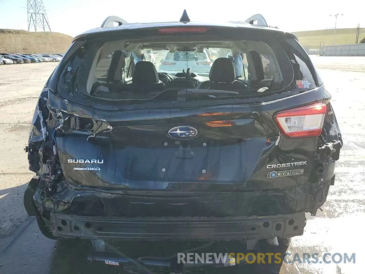 6 Photograph of a damaged car JF2GTANC9K8331230 SUBARU CROSSTREK 2019
