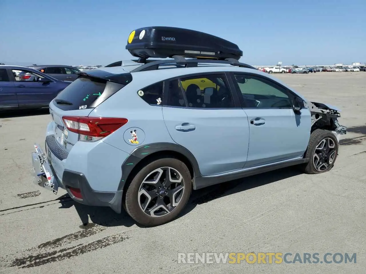 3 Photograph of a damaged car JF2GTANC9KH218233 SUBARU CROSSTREK 2019