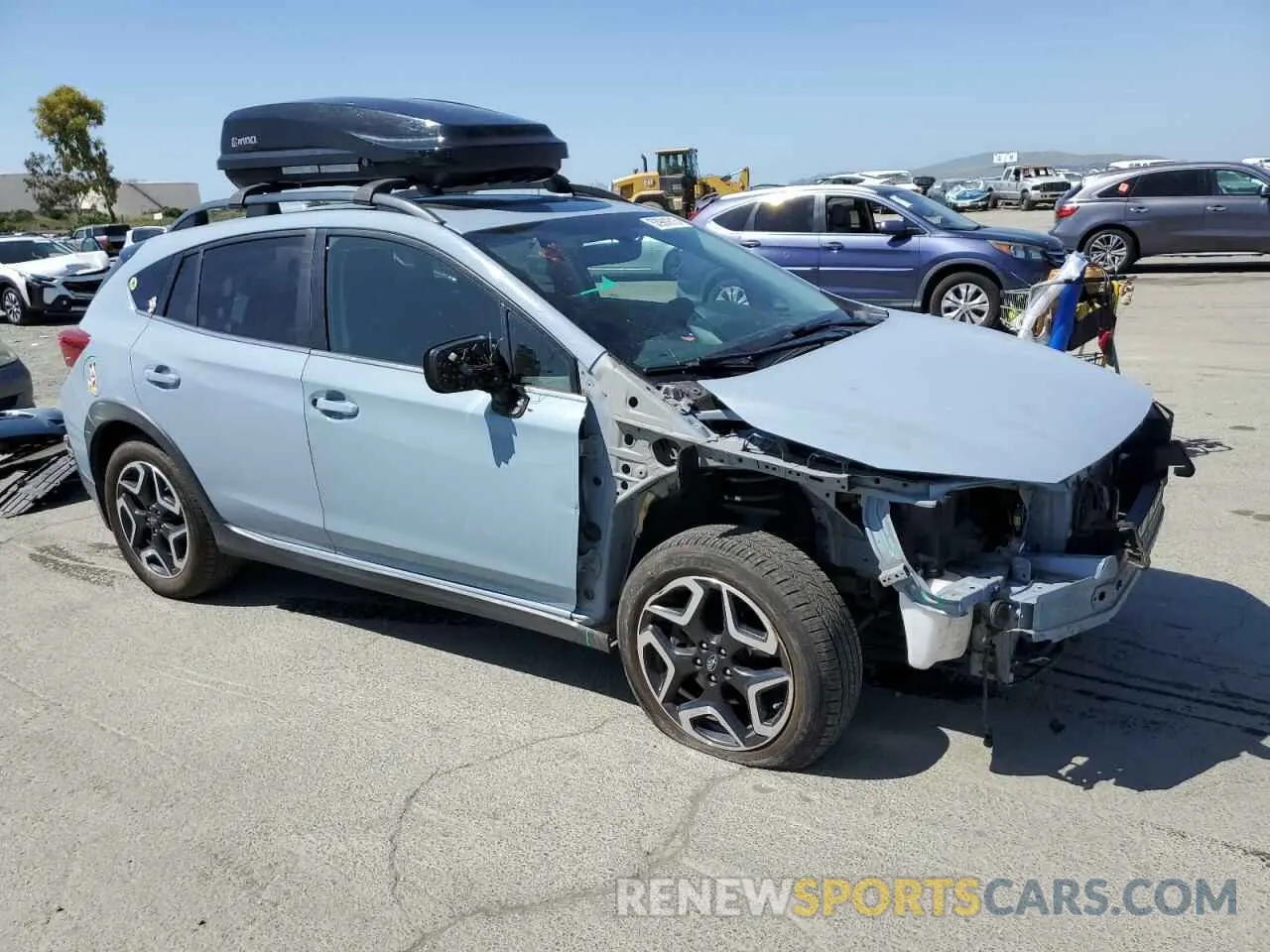 4 Photograph of a damaged car JF2GTANC9KH218233 SUBARU CROSSTREK 2019