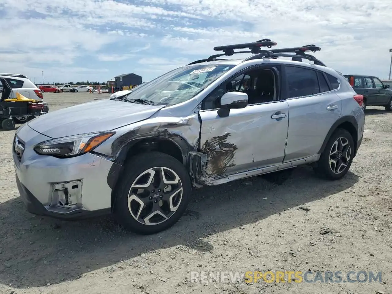 1 Photograph of a damaged car JF2GTANC9KH386941 SUBARU CROSSTREK 2019