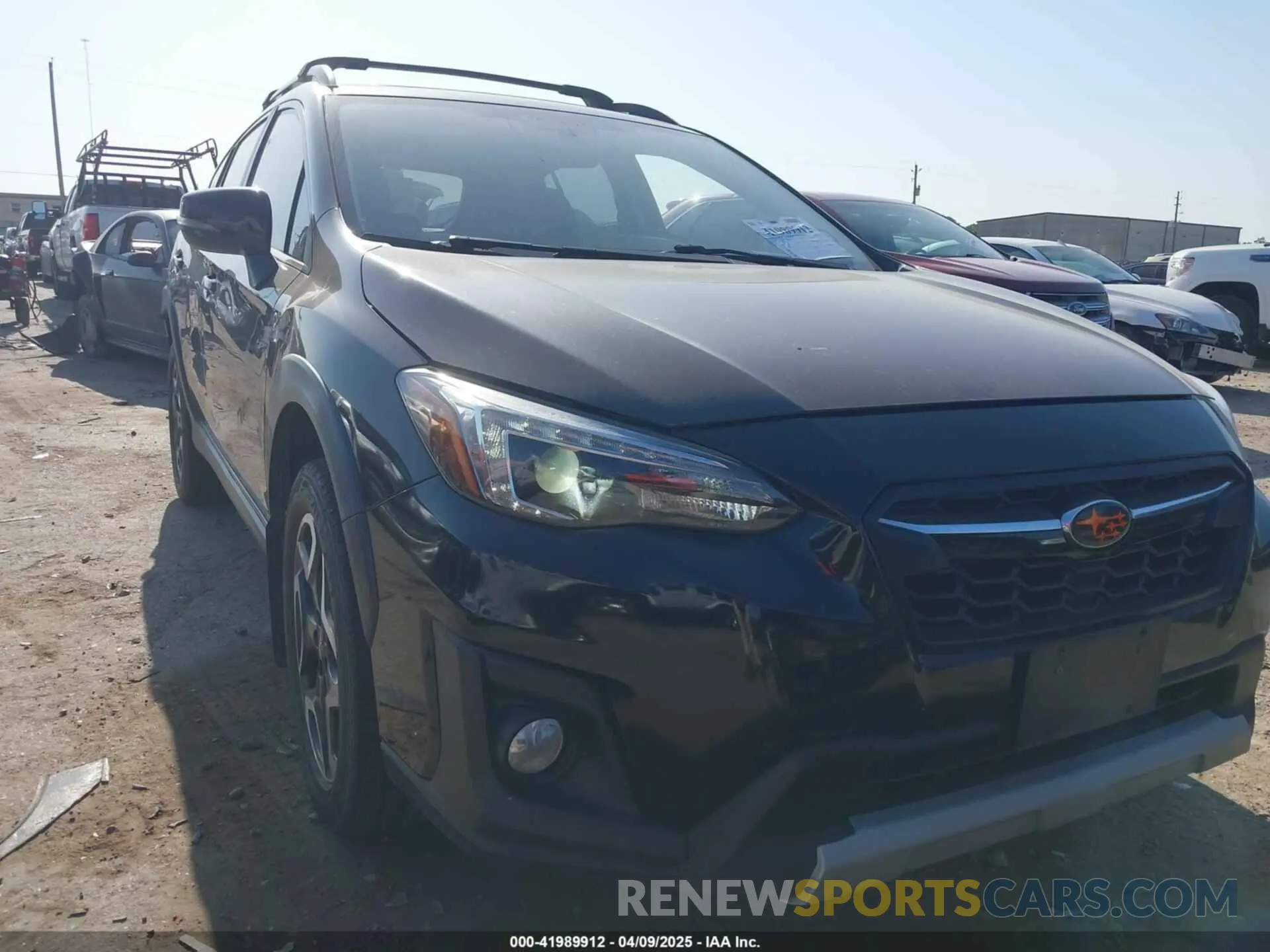 1 Photograph of a damaged car JF2GTANCXKH211999 SUBARU CROSSTREK 2019